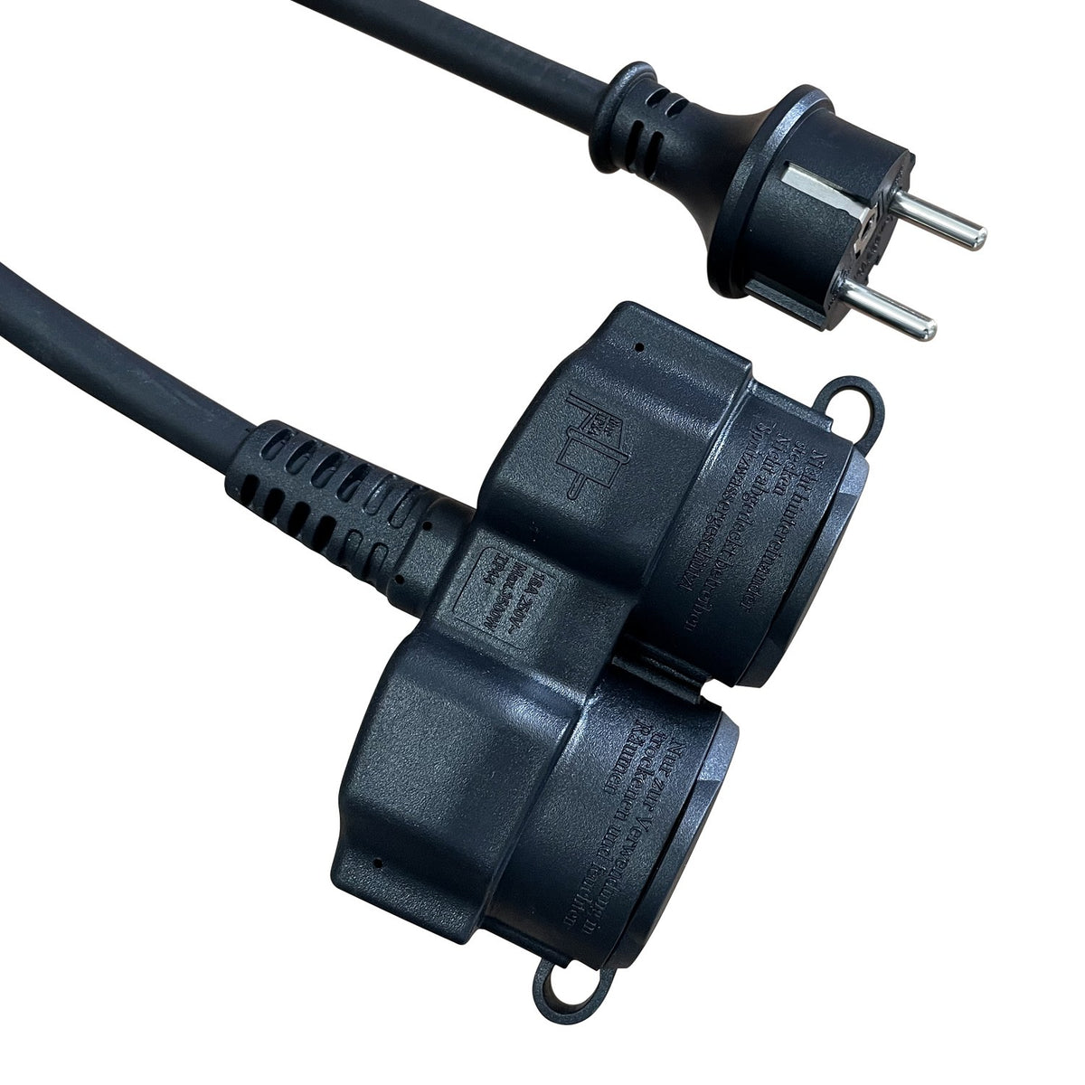 EROCK Verlengkabel - Extra dikke aders - 3 * 2.5mm - 2 Voudig