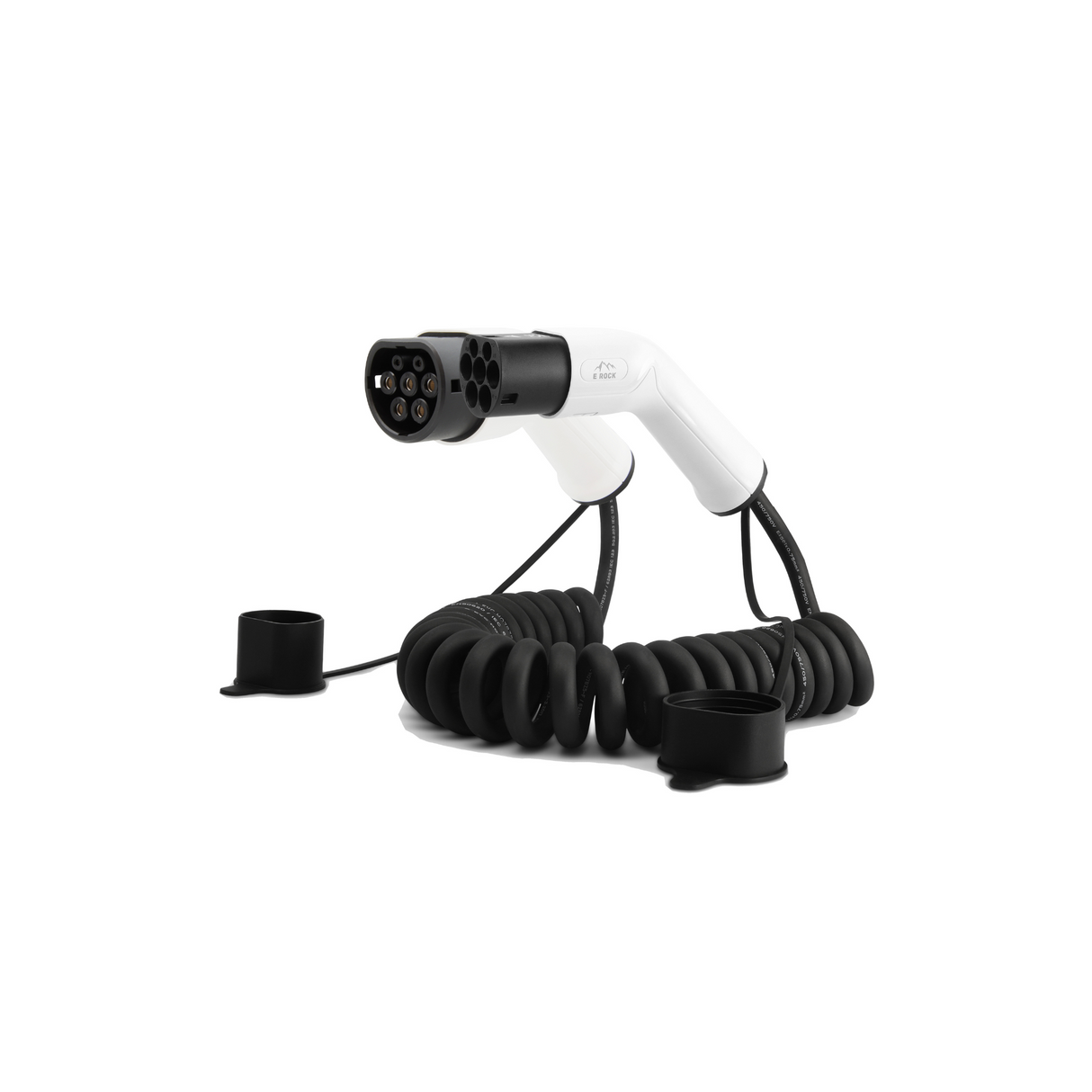 EROCK Next Laadkabel Type 2 Gekruld - 1 Fase 32A (7,4 kW) - EV Plug Europa