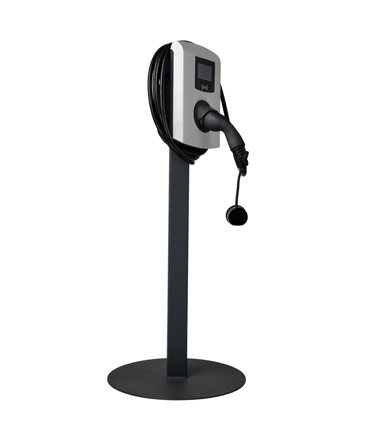 Alfen Eve Single Pro-line - Type 2 Laadstation met Vaste Laadkabel - Tot 22 kW - RFID - EV Plug Europa