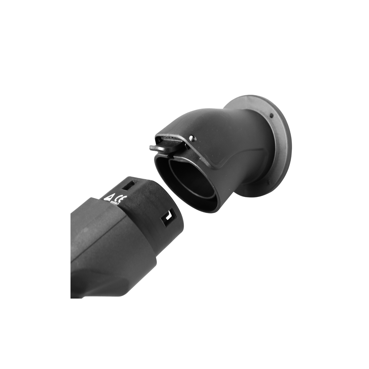 Type 2 (Mennekes) Plug Houder Gebogen