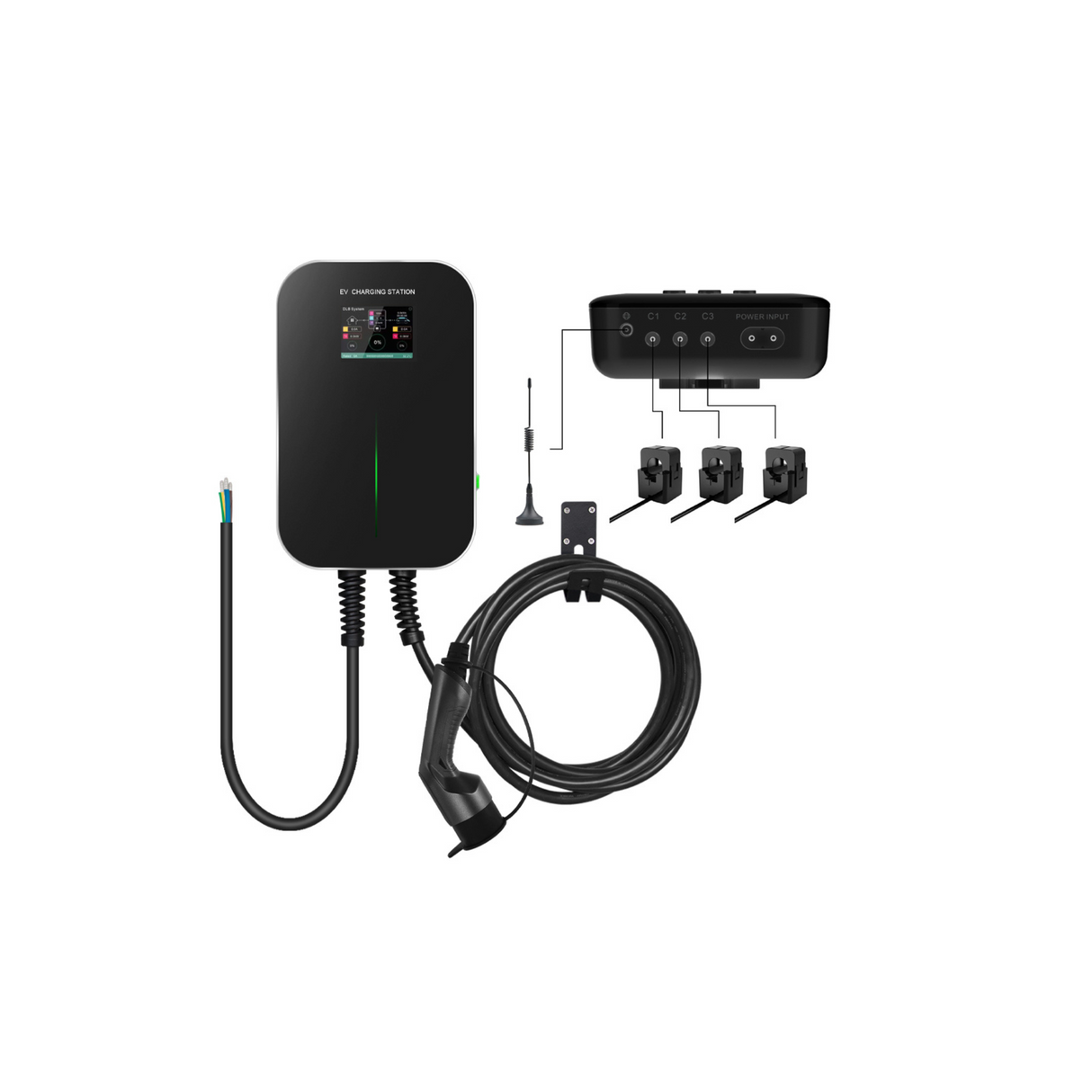 Besen Type 2 Laadpaal - Laadstation met 6 Meter Laadkabel - Load Balancing - EV Plug Europa