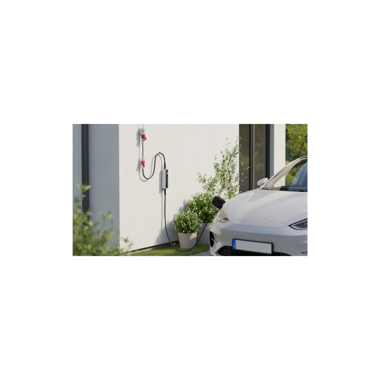 Adapter Cee Rood 3x32a (weiblich) an Cee Rood 3x16a (männlich)