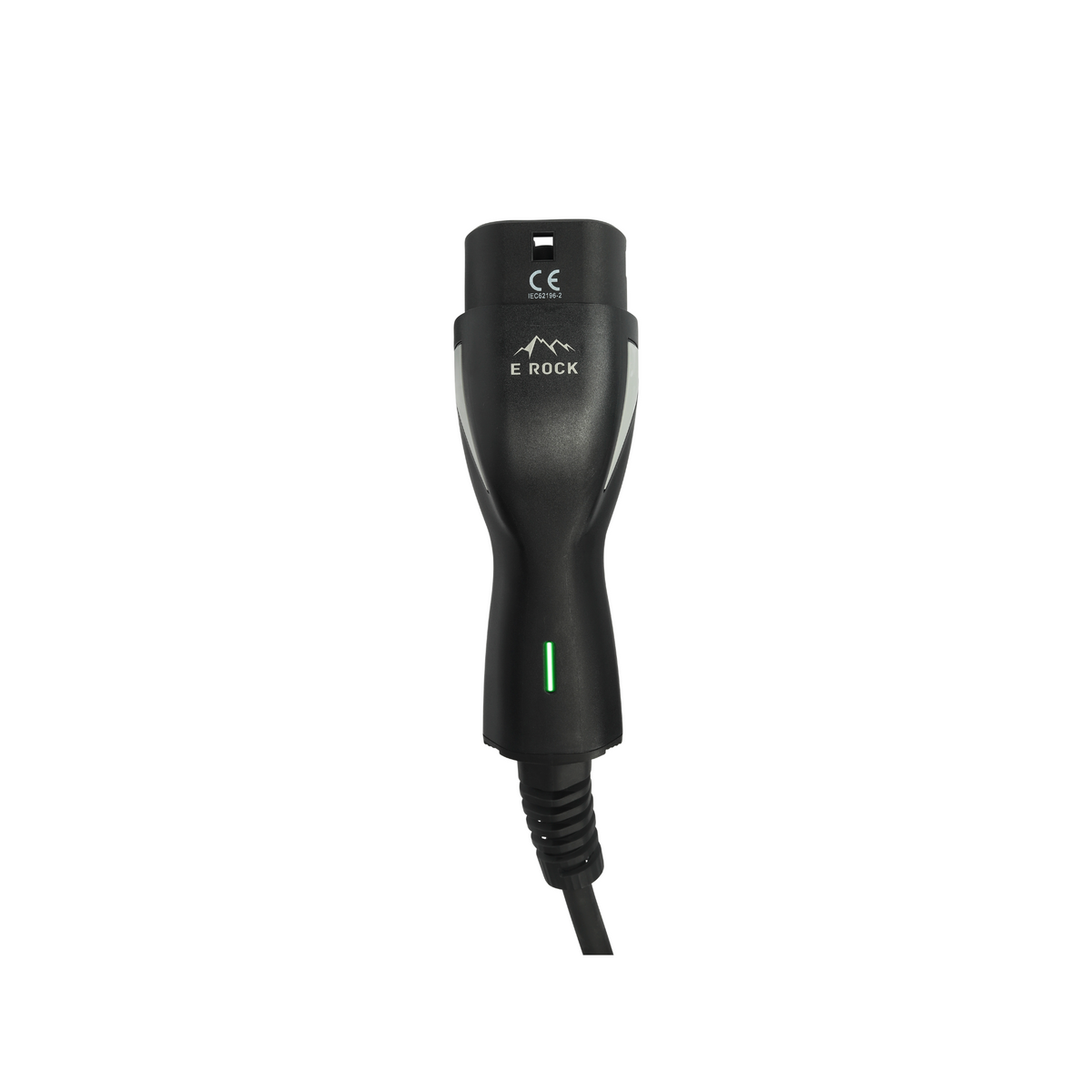 EROCK Pro Laadkabel Type 2 Gekruld - 16A 1 fase (3.7 kW) - EV Plug Europa