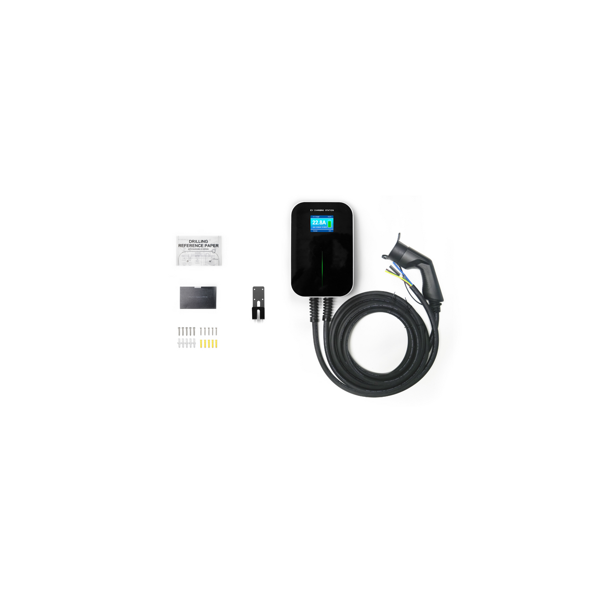 Besen Type 2 Laadpaal - Laadstation met 6 Meter Laadkabel - EV Plug Europa