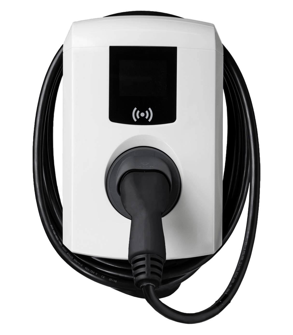 Alfen Eve Single Pro-line - Type 2 Laadstation met Vaste Laadkabel - Tot 22 kW - RFID - EV Plug Europa
