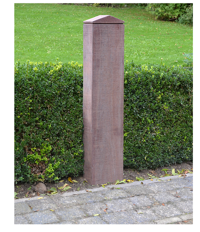 Universele Houten Bevestigingspaal voor Laadstation - EV Plug Europa