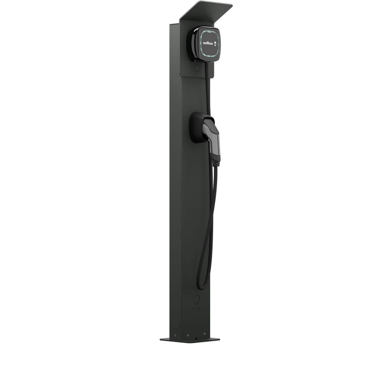 Wallbox Regenkap voor bevestigingspaal - Pedestal Eiffel Basic voor Wallbox Pulsar familie - EV Plug Europa