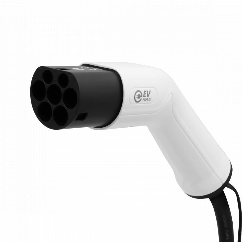 Laadkabel Kia Soul EV (2017-2019)- Gekruld Spiraal Type 1 - 32A 1 fase (7.4 kW) - 5 meter - EV Plug Europa