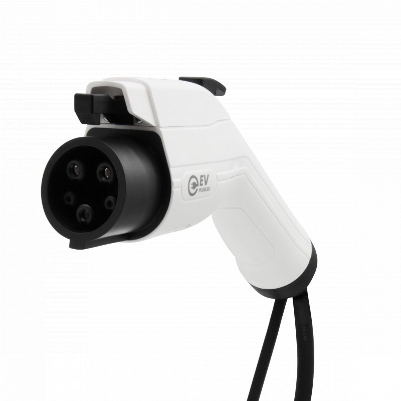 Laadkabel Peugeot iOn - Gekruld Spiraal Type 1 - 16A 1 fase (3.7 kW) - 5 meter - EV Plug Europa