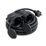 EROCK Verlengkabel - Extra dikke aders - 3 * 2.5mm - 2 Voudig