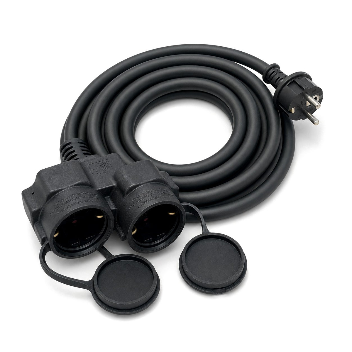 EROCK Verlengkabel - Extra dikke aders - 3 * 2.5mm - 2 Voudig