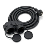 EROCK Verlengkabel - Extra dikke aders - 3 * 2.5mm - 2 Voudig