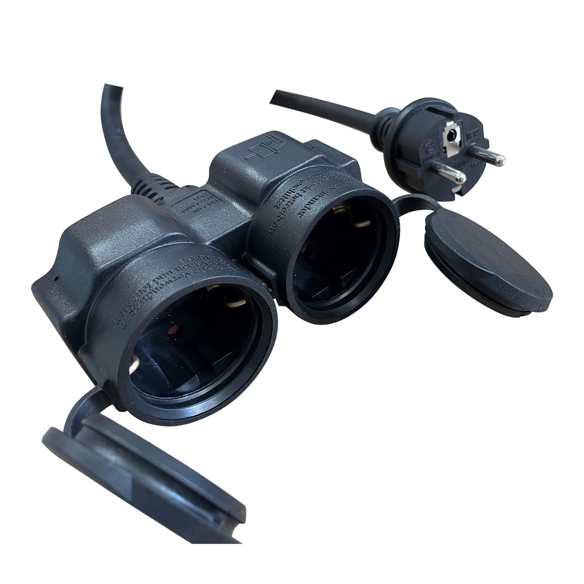 EROCK Verlengkabel - Extra dikke aders - 3 * 2.5mm - 2 Voudig
