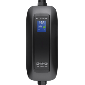 Besen Mobile charger with LCD, postponed loading and smart start - Type 2 to Schuko - Max 16A