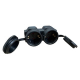 EROCK Verlengkabel - Extra dikke aders - 3 * 2.5mm - 2 Voudig