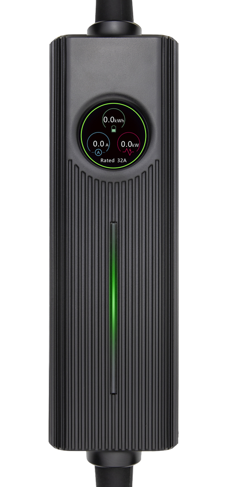 Besen Slimme Mobiele Laadpaal met LCD - Type 2 - 1 & 3-fase - Tot 16 kW - EV Plug Europa