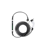 Besen Mobiele Lader Wit met LCD Type 1 naar Schuko - EV Plug Europa