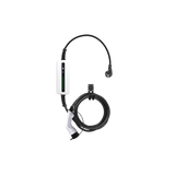 Besen Mobiele Lader Wit met LCD Type 2 naar Schuko - EV Plug Europa