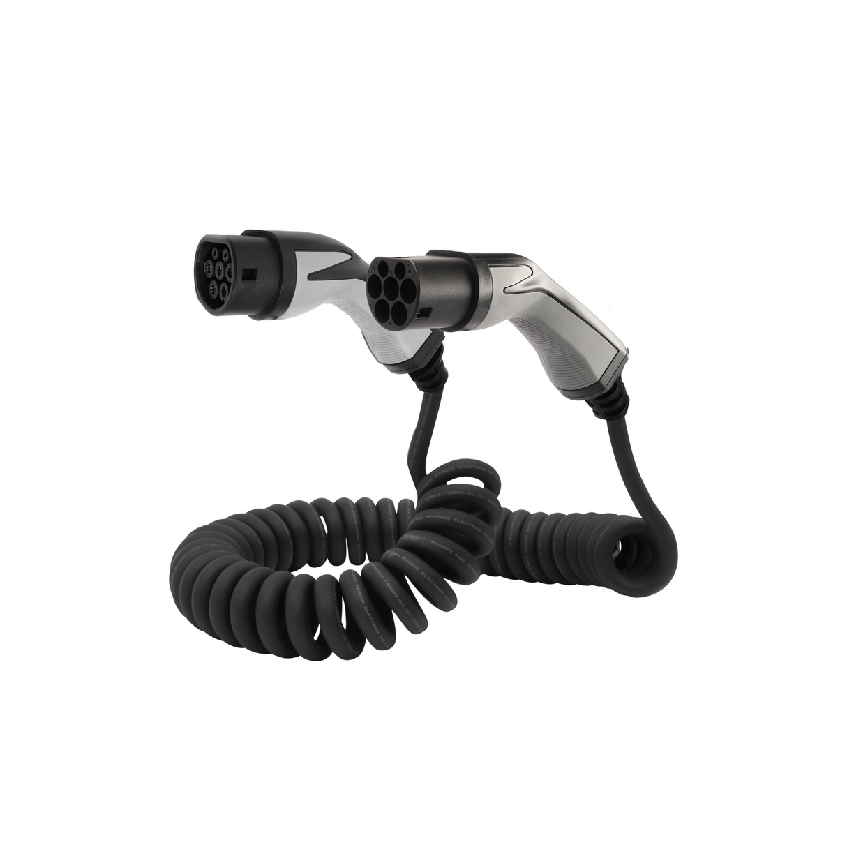 Ladekabel CUPRA Leon - eRock Pro Typ 2 gekräuselt - 16A 1 Phase (3,7 kW)