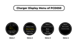 Besen Slimme Mobiele Laadpaal LCD Type 2 naar Schuko - ondersteuning voor 1 en 3 fase tot max 16 kW