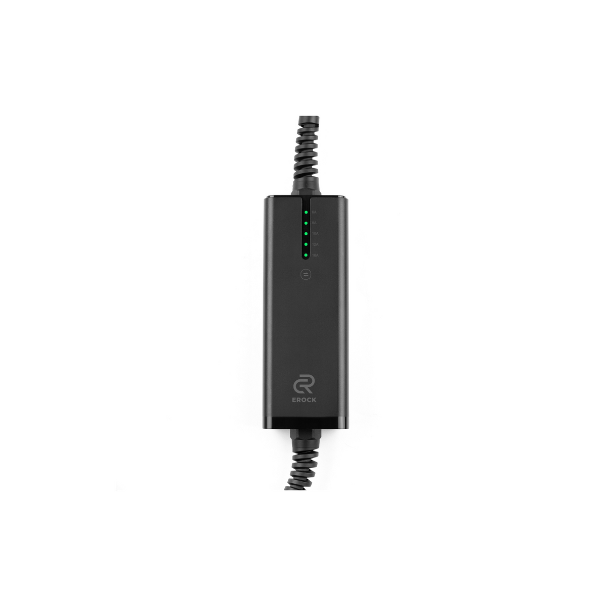 EROCK One Mobiele Lader Zwart Type 2 naar Schuko - Memory functie - EV Plug Europa