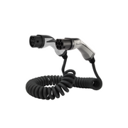 EROCK Pro Laadkabel Type 2 Gekruld - 16A 1 fase (3.7 kW) - EV Plug Europa