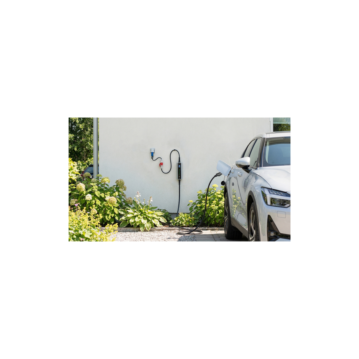 Adapter CEE rood 3x32A (Female) naar CEE blauw 1x32A (Male)