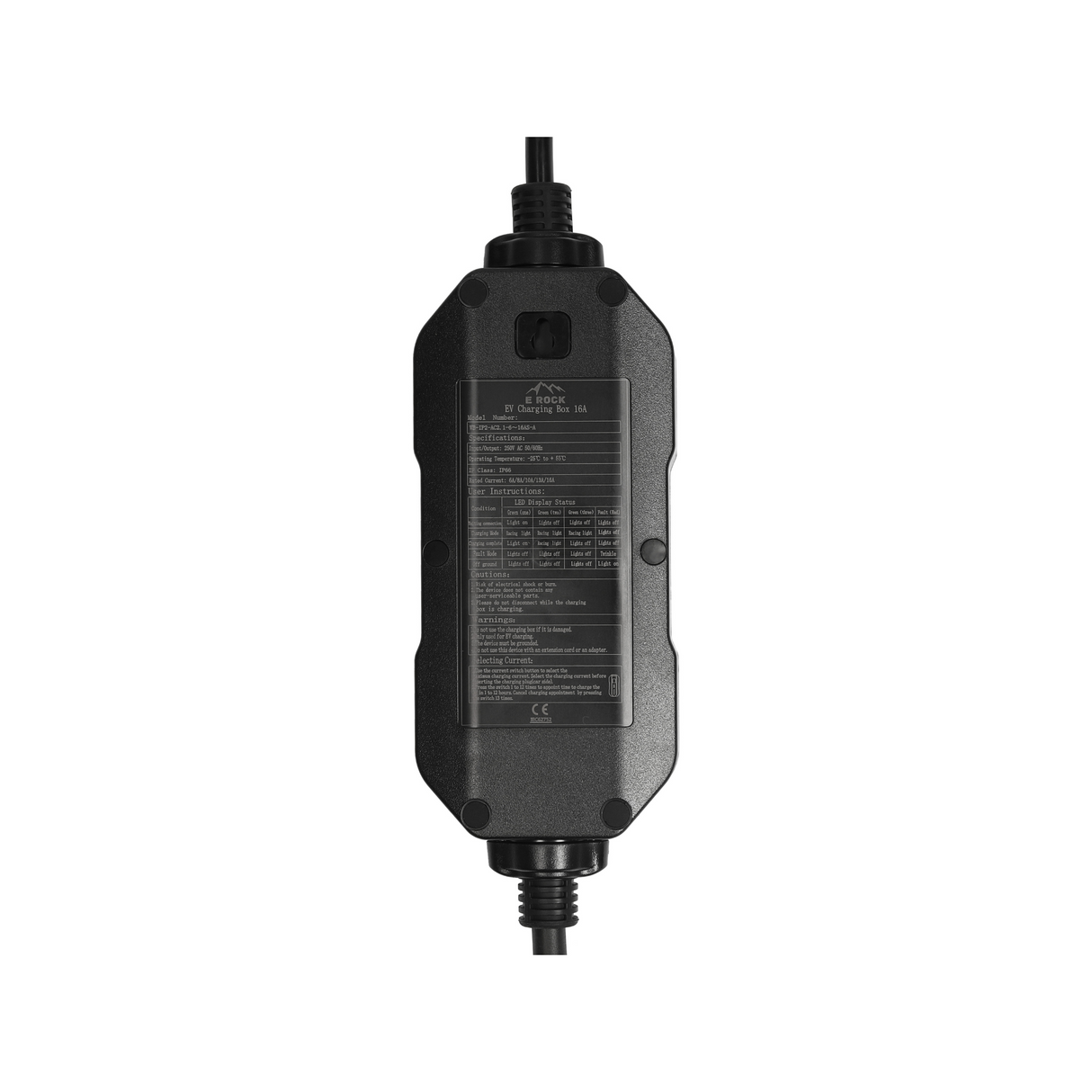 Mobile Charger BMW 2-Series - eRock with LCD Type 2 to Schuko - Delayed charging and Memory function