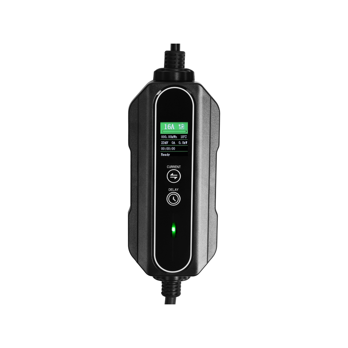 Mobile Charger Renault Zoe - eRock with LCD Type 2 to Schuko 