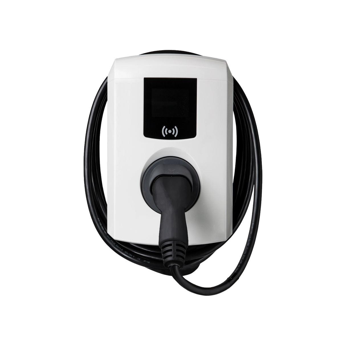 Alfen Eve Single Pro-line - Type 2 Laadstation met Vaste Laadkabel - Tot 22 kW - RFID - EV Plug Europa