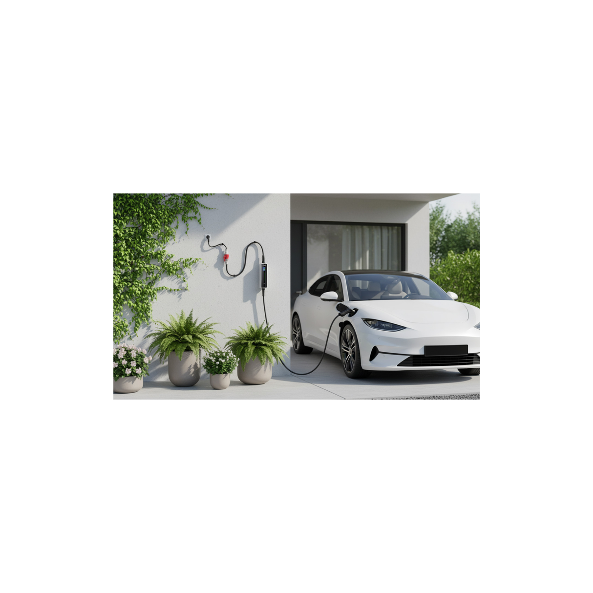 EROCK Adapter CEE rood 3x32A (Female) naar Schuko (Male) 230V  AC