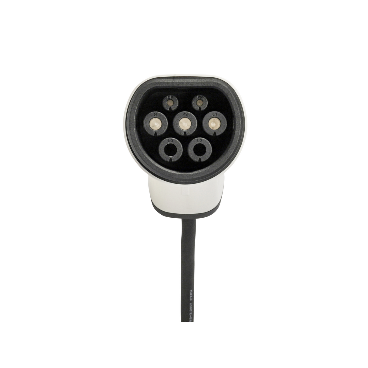 Chargeur EV Portable Audi Q8 - eRock Type 2 blanc vers Schuko - Fonction mémoire