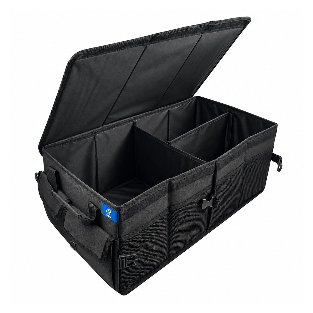 EROCK Premium Boot Organiser with Lid and Anti-Slip Velcro