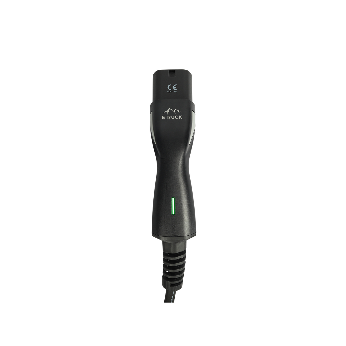 EROCK Pro Laadkabel Type 2 Gekruld - 32A 1 fase (7.4 kW) - EV Plug Europa