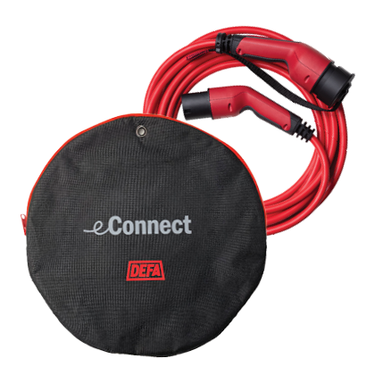 Defa eConnect Typ 2 Ladekabel – 32 A 1 Phase (7,4 kW)