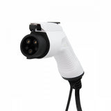 Besen Mobiele Lader Wit met LCD Type 1 naar Schuko - EV Plug Europa