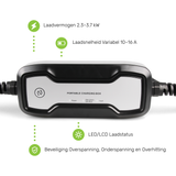 Mobile charger Hyundai Ioniq - Besen - Type 2 to Schuko