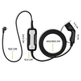 Mobile charger NIO ET5 Touring - Besen - Type 2 to Schuko