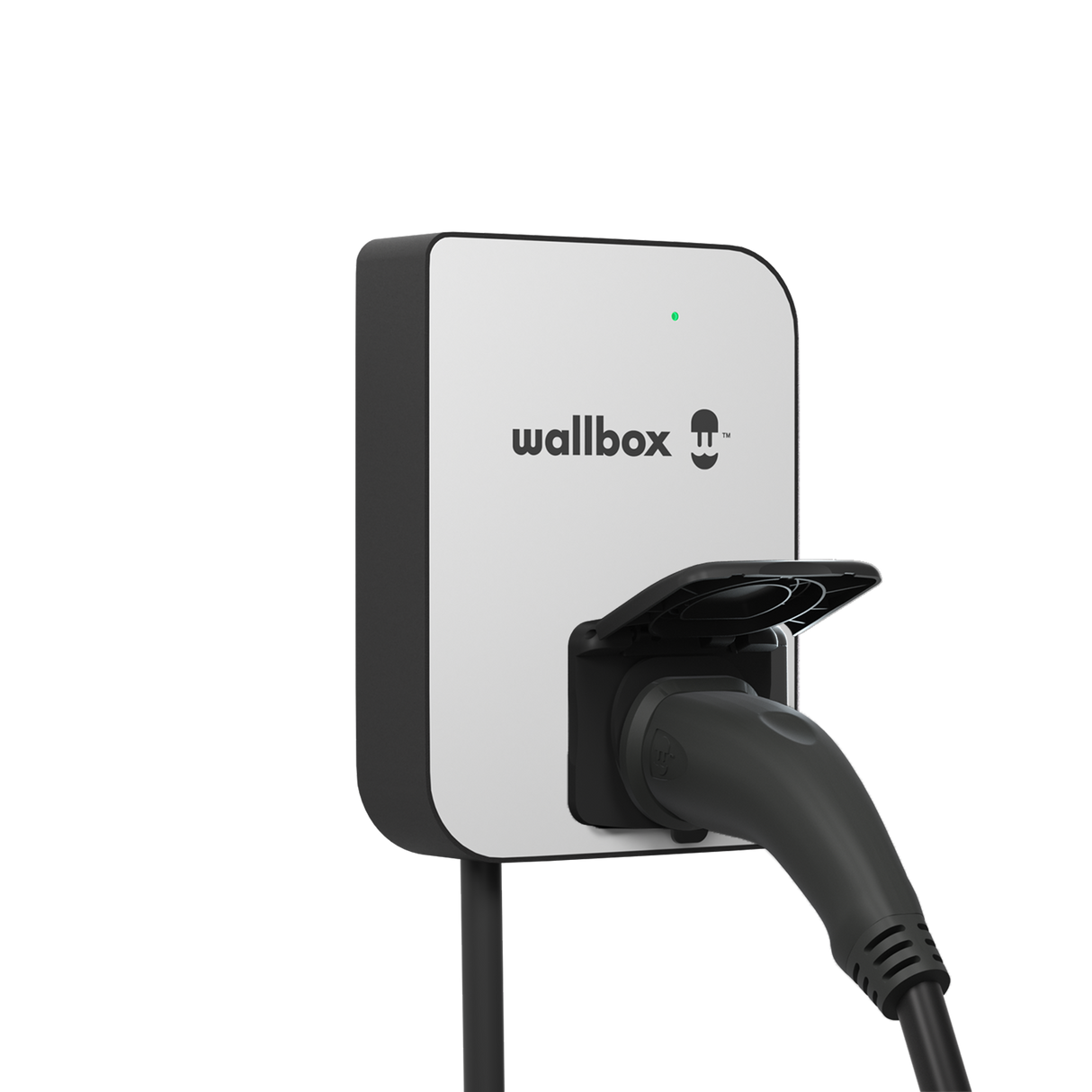 Wallbox Copper SB 2.0 - Type 2 Laadpaal met Shutter Socket - Tot 22 KW - Bluetooth & Wifi