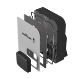 Wallbox Copper SB 2.0 – Typ 2 Ladestation mit Shutter-Steckdose – bis zu 22 KW – Bluetooth &amp; WLAN