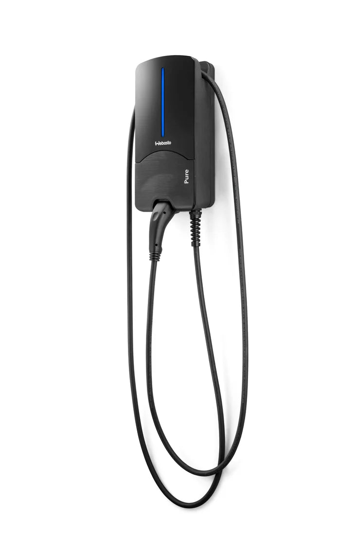 Webasto Pure II - Type 2 Charging Station with Fixed Charging Cable - – EV  Plug Europa