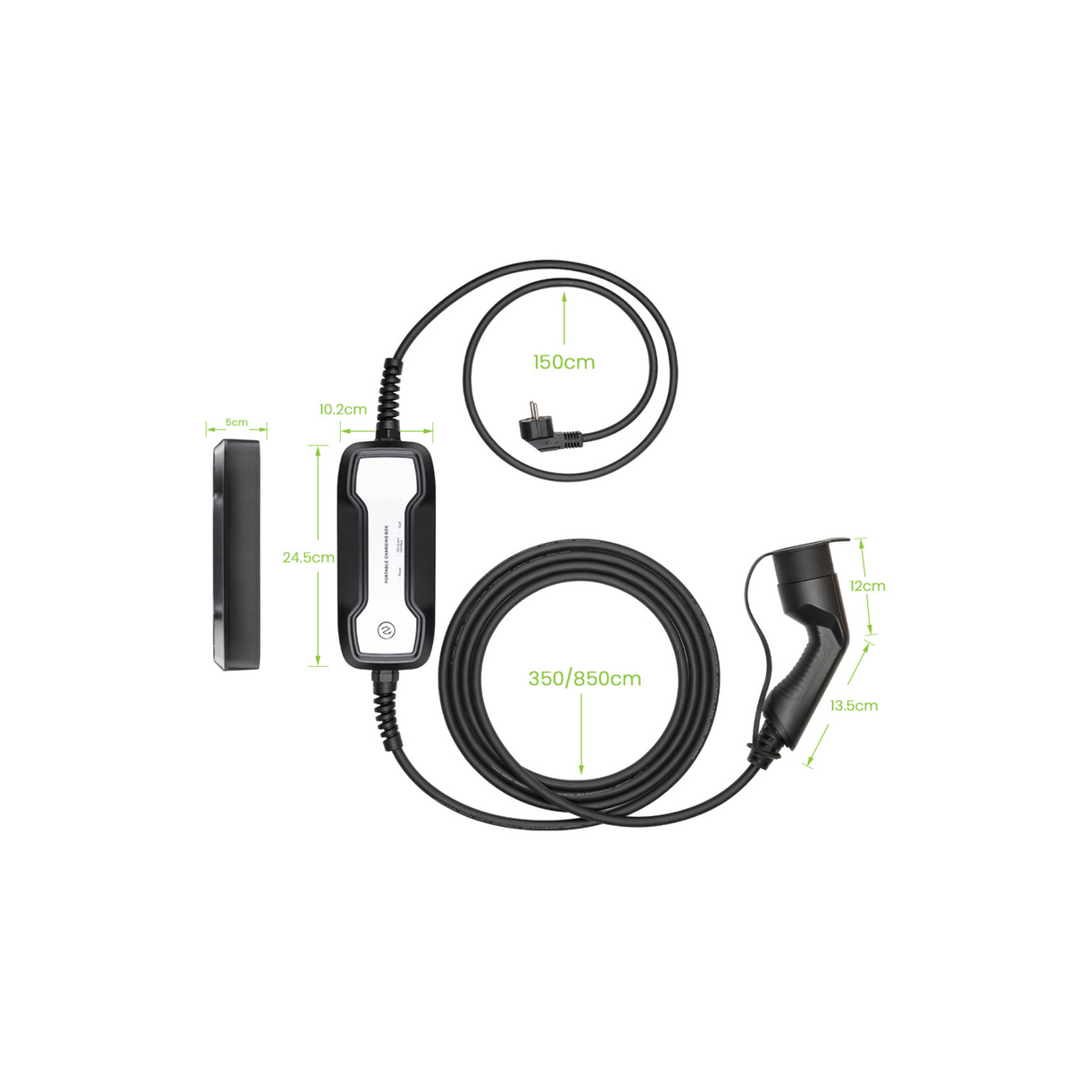 Mobile charger NIO ET5 Touring - Besen - Type 2 to Schuko