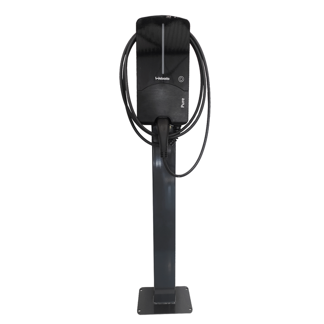 Mounting post for Webasto charging station