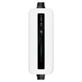 Mobile Charger Tesla Model S - Besen White with LCD Type 2 to Schuko