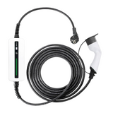 Mobile Charger Volvo EX90 - Besen White with LCD Type 2 to Schuko 