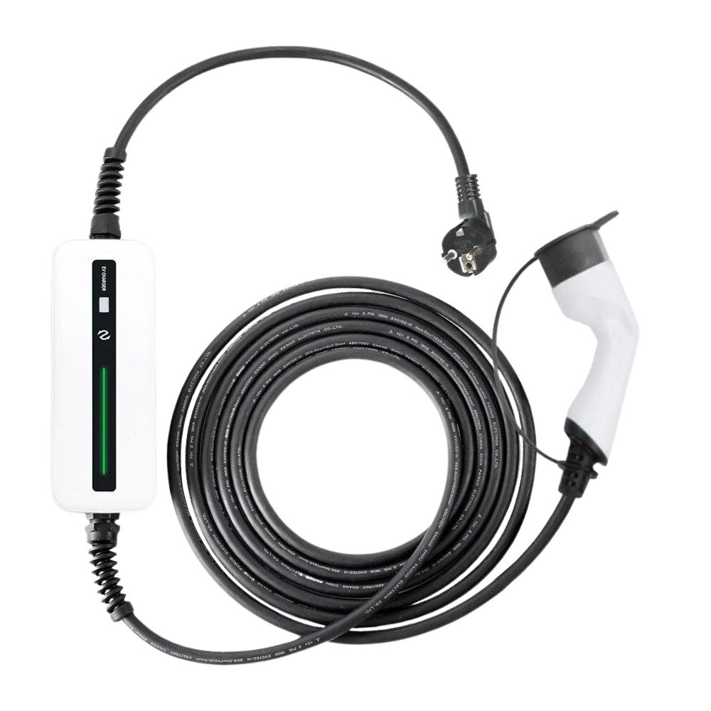 Mobile Charger Honda e:Ny1 - Besen White with LCD Type 2 to Schuko – EV ...