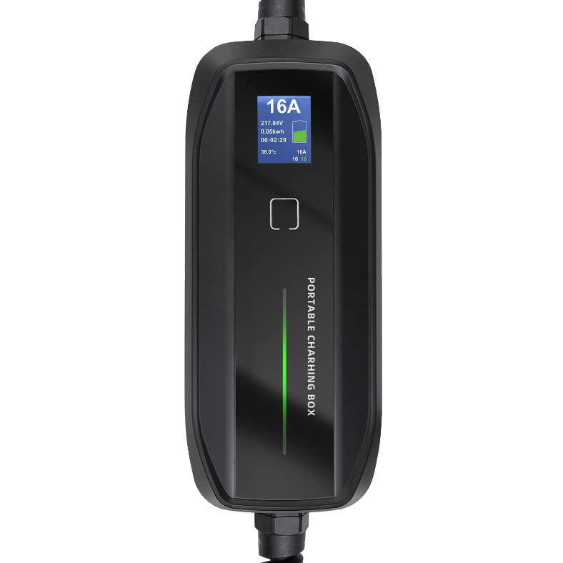 Mobile Charger NIO ET5 Touring - Besen with LCD - Type 2 to Schuko