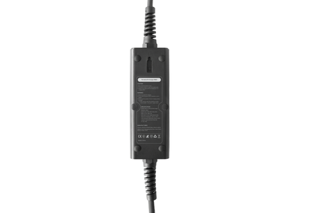 EROCK Pro Mobiele Lader LCD Zwart Type 2 naar Schuko - Uitgesteld laden en Memory functie - EV Plug Europa