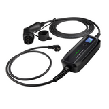 Mobile Charger BMW 320e - LCD Black Type 2 to Schuko