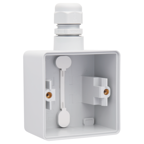 Niko wall socket 16A complete with hinged lid for safety home charging 1-way - IP55 suitable for indoors and outdoors